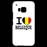 Coque HTC One M9 I love Belgique 2