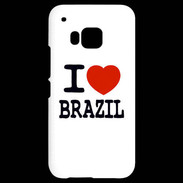Coque HTC One M9 I love Brazil