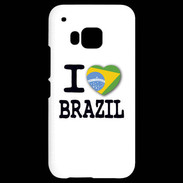 Coque HTC One M9 I love Brazil 2