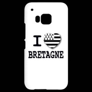 Coque HTC One M9 I love Bretagne 3