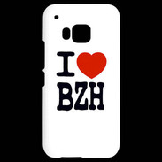 Coque HTC One M9 I love BZH