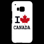 Coque HTC One M9 I love Canada 2