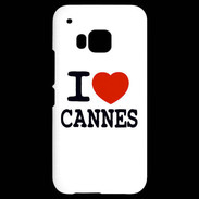 Coque HTC One M9 I love Cannes