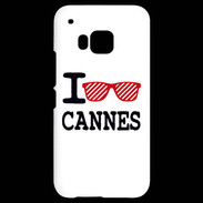Coque HTC One M9 I love Cannes 2