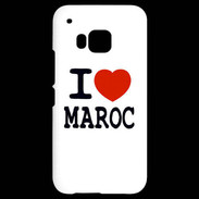 Coque HTC One M9 I love Maroc