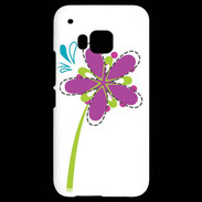 Coque HTC One M9 fleurs 3