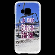 Coque HTC One M9 Je ride Super-Besse ZG
