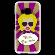 Coque HTC One M9 Miss business Blonde