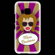 Coque HTC One M9 Miss business Rousse