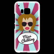 Coque HTC One M9 Miss Clubbing Rousse