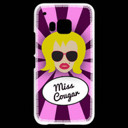 Coque HTC One M9 Miss Cougar Blonde