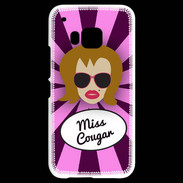 Coque HTC One M9 Miss Cougar Rousse
