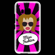 Coque HTC One M9 Miss Fashion Rousse