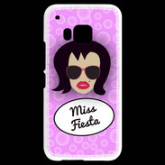 Coque HTC One M9 Miss Fiesta Brune