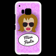 Coque HTC One M9 Miss Fiesta Rousse