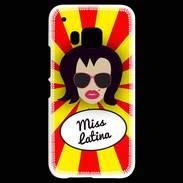 Coque HTC One M9 Miss Latina Brune