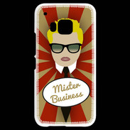 Coque HTC One M9 Mister Business Blond