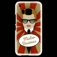 Coque HTC One M9 Mister Business Roux