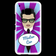 Coque HTC One M9 Mister Car Brun