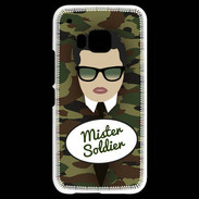 Coque HTC One M9 Mister Soldier Brun