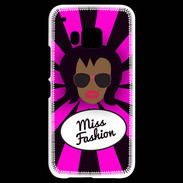 Coque HTC One M9 Miss Fashion Black