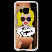 Coque HTC One M9 Miss Guyane Blonde