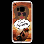 Coque HTC One M9 Miss Réunion Black