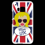 Coque HTC One M9 Miss UK Blonde