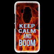 Coque HTC One M9 Keep Calm and Grenade