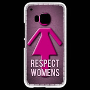 Coque HTC One M9 Respect Women ZG
