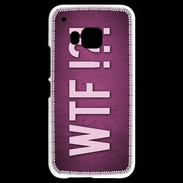 Coque HTC One M9 WTF Rose ZG