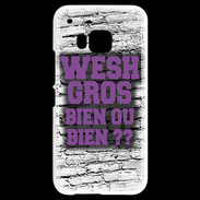 Coque HTC One M9 Wesh Gros Violet