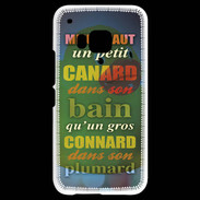 Coque HTC One M9 Canard Bain ZG