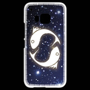 Coque HTC One M9 zodiaque poisson