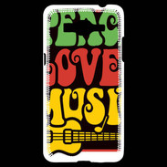 Coque Samsung Grand Prime 4G Peace Love Music
