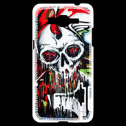 Coque Samsung Grand Prime 4G Tête de mort Graffiti couleur