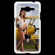 Coque Samsung Grand Prime 4G Avion sexy