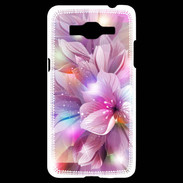 Coque Samsung Grand Prime 4G Design Orchidée violette