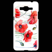 Coque Samsung Grand Prime 4G Fleurs en peinture 250