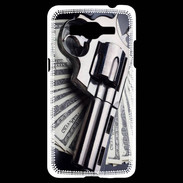 Coque Samsung Grand Prime 4G Arme et Dollars