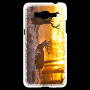 Coque Samsung Grand Prime 4G Cerf au couché de soleil 600