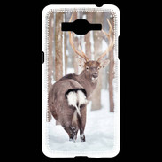 Coque Samsung Grand Prime 4G Cerf vu de dos