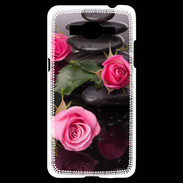 Coque Samsung Grand Prime 4G Rose et Galet Zen