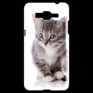 Coque Samsung Grand Prime 4G chaton gris 4