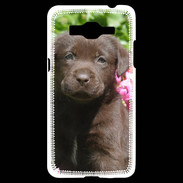 Coque Samsung Grand Prime 4G Chien labrador chocolat 3