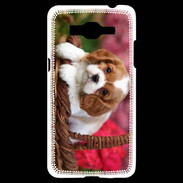 Coque Samsung Grand Prime 4G Chiot Cavalier King Charles 1