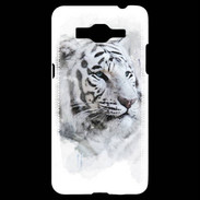 Coque Samsung Grand Prime 4G Tigre blanc 100