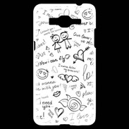 Coque Samsung Grand Prime 4G Mélange de mots