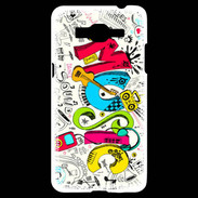 Coque Samsung Grand Prime 4G Graffiti Musique