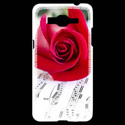 Coque Samsung Grand Prime 4G La musique en rose
